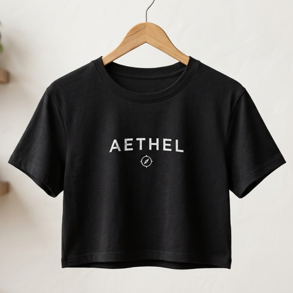 Cropped Logo Tee