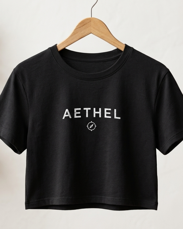 Cropped Logo Tee